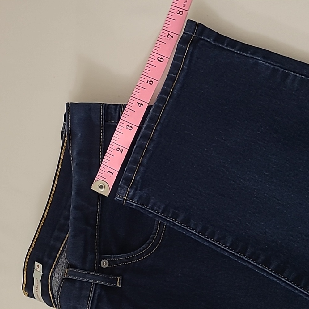 Levi's 314 Classic Blue Shaping Straight Jeans Size 34 Women's Denim - Picture 8 of 9